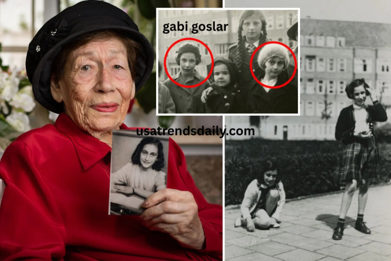Gabi Goslar Biography: Anne Frank’s Childhood Friend & Holocaust Survivor