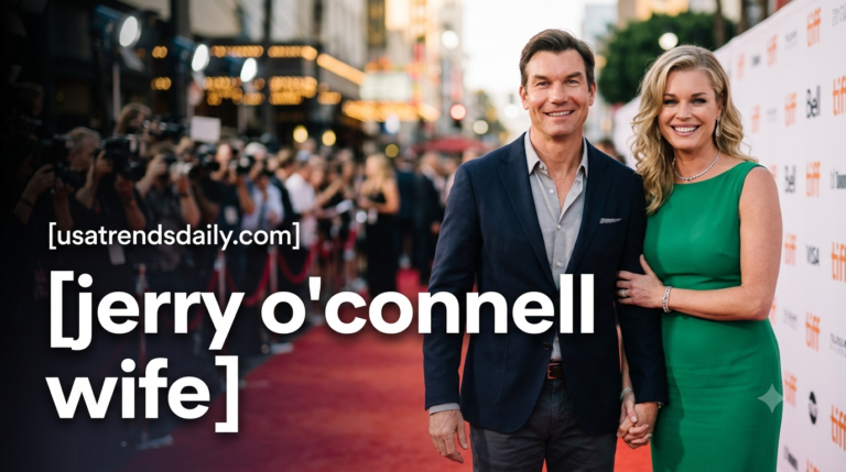 jerry o connell's wife